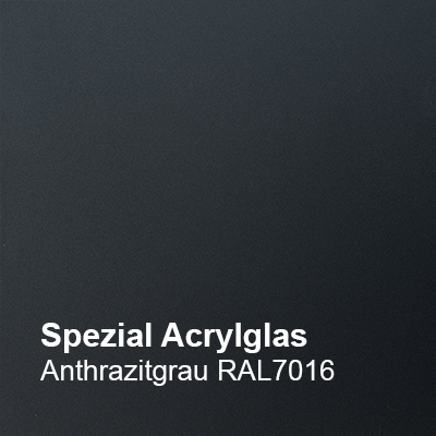 Spezial Acrylglas RAL 7016