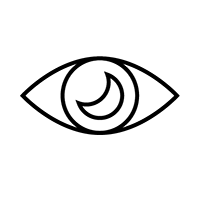 Icon Auge für Nachtsicht