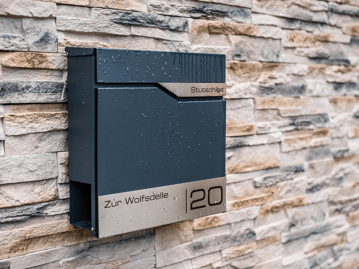 Metzler Briefkasten aus hochwertigem Stahl | Siebert