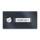 Aufputz Klingelplatte Anthrazit RAL7016 Klingeltableau Namensschild Mehrfamilien 1 Fach ohne LED-Beleuchtung LED rot