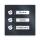 Aufputz Klingelplatte Anthrazit RAL7016 Klingeltableau Namensschild Mehrfamilien 3 Fach ohne LED-Beleuchtung ohne LED
