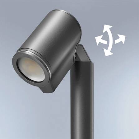 Steinel LED-Strahler Spot Way SC anthrazit mit Sensor und Bluetooth