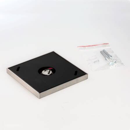 Metzler Aufputz LED-Türklingel Eisenglimmer Gravur optional Modell Vitus
