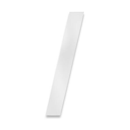 Metzler Hausnummer Edelstahl Arial | Weiß | Höhe 20 cm
