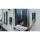 Metzler VDM10 Video-Türsprechanlage, Edelstahl RAL7016 Anthrazitgrau, 1 Klingeltaster, Modell Colson
