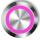 Edelstahl Taster LED-Ring pink