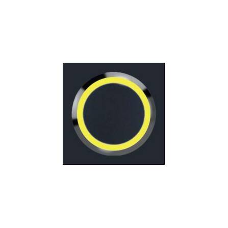 Anthrazit + LED-Ring gelb