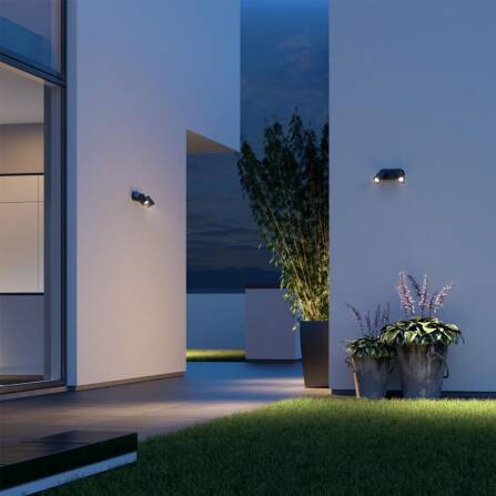 LED-Strahler | Spot DUO S | Anthrazit | Sensor