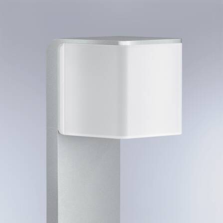 LED Außenleuchte | GL 80 SC | Silber | Sensor & Bluetooth