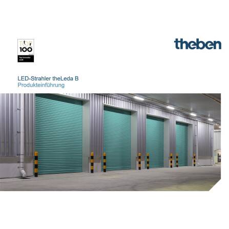 LED-Strahler | theLeda B20L | Schwarz