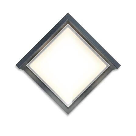 Metzler LED Wandleuchte 7 | Anthrazitgrau RAL 7016 | pulverbeschichtet und warmweiß