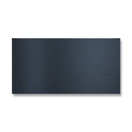 Metzler XXL Hochbeet für den Garten | Pulverbeschichtet Anthrazitgrau RAL7016 | 150 x 75 x 77 cm