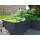 Metzler XXL Hochbeet für den Garten | Pulverbeschichtet Anthrazitgrau RAL7016 | 150 x 75 x 77 cm