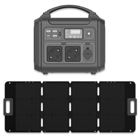 Ezviz Powerstation PS300 300Wh Set inkl. Solarmodul PSP100 100W