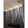 Akustikpaneel Wandverkleidung Lamellenwand Echtholz Furnier | Eiche rustikal geräuchert | Filz schwarz | SET 2 * 120 x 60 cm